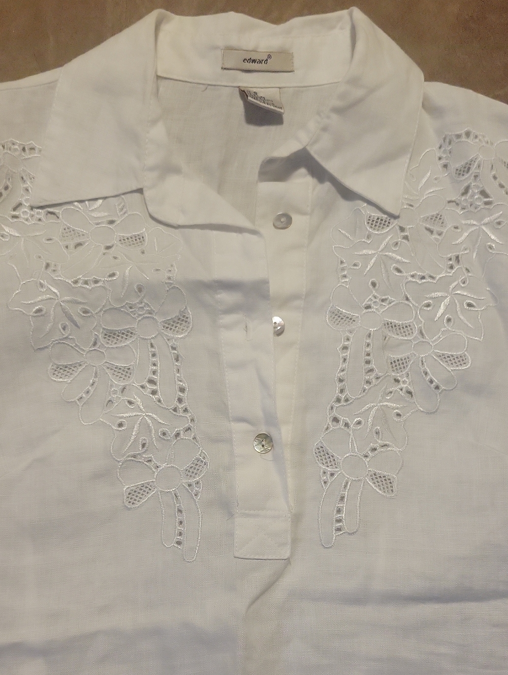 Linen Blouse - Picture 2 of 4